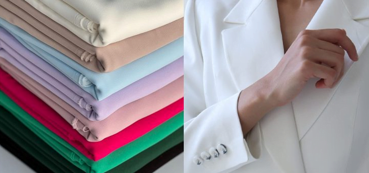 قماش باربي الكريب